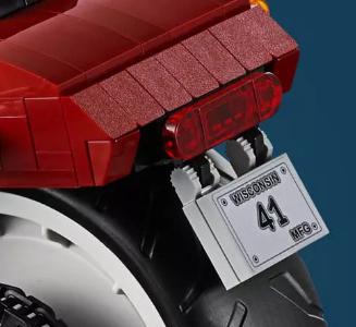 乐高史上四大摩托,乐高迷你大黄蜂可变形开箱测评