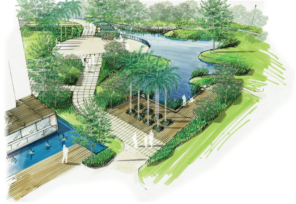 详细规划小区景观设计,会呼吸的小区