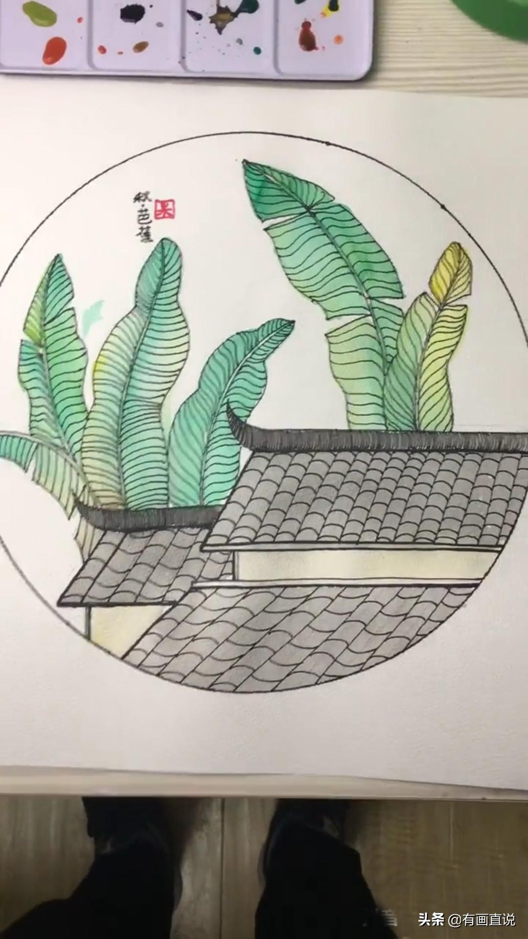 儿童创意画7-10岁变废为宝,儿童创意画7-10岁