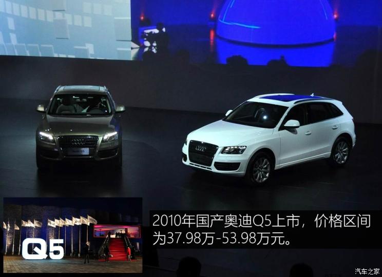 2021奥迪q5价目表suv,家族suv