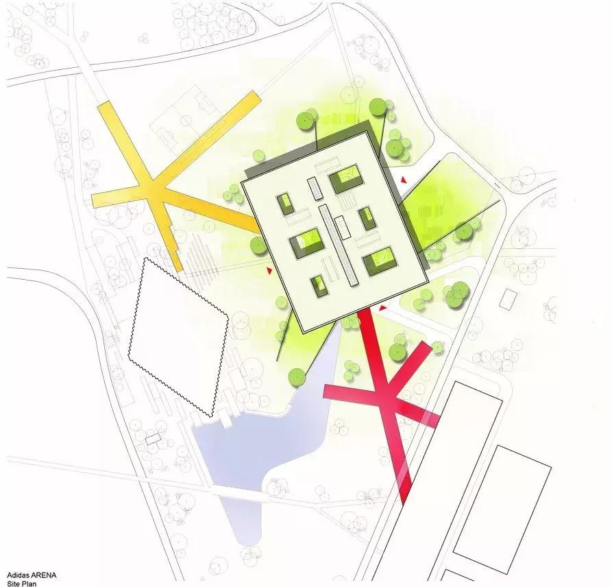 阿迪达斯adidas总部,adidas总部大楼图片