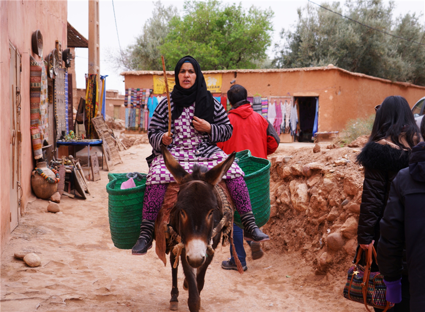 非洲摩洛哥最美的村落，好莱坞大片喜欢来取景，是世界文化遗产