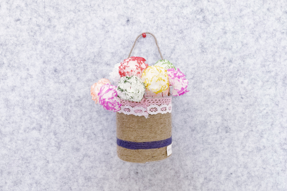 绿色环保创意变废为宝幼儿园手工,春天亲子变废为宝手工活动