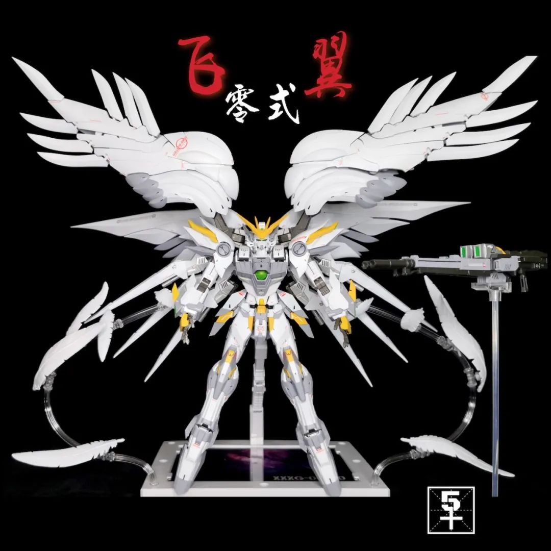 高达模型飞翼零式改灯光,高达模型飞翼零式珍藏版图片