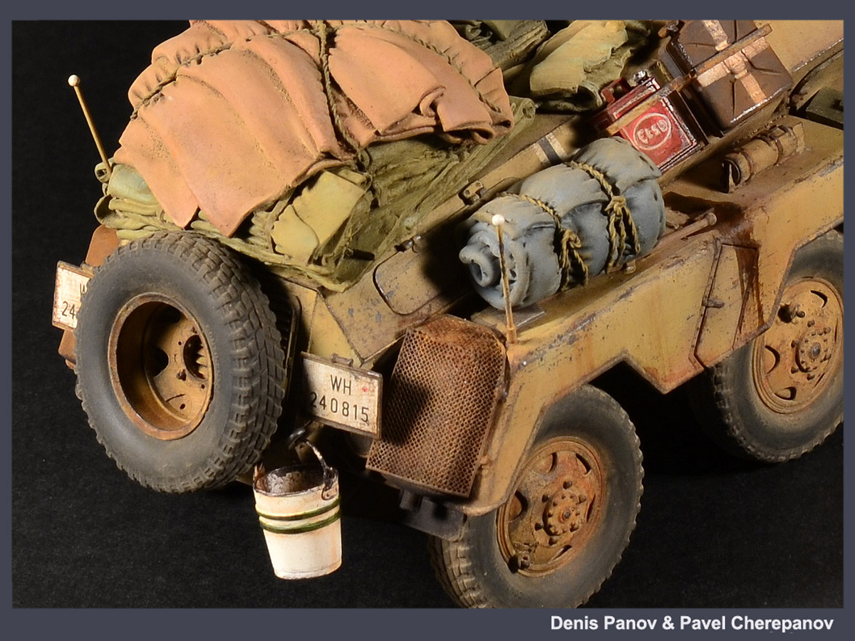 北非战场的德意志骆驼，二战德国Sd.Kfz.233重型装甲车