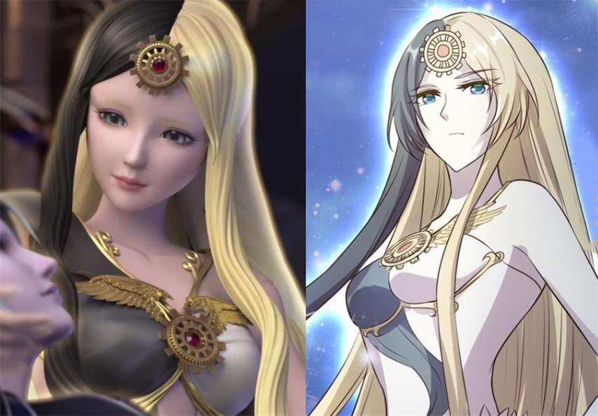 叶罗丽精灵梦第9季孔雀与白光莹,叶罗丽白光莹漫画图