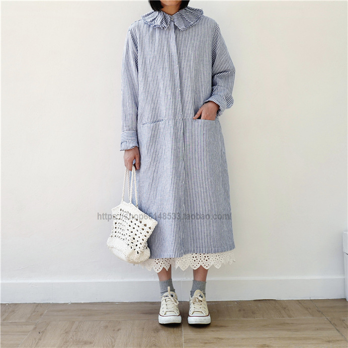 森系棉麻连衣裙女款,每个女人都爱连衣裙