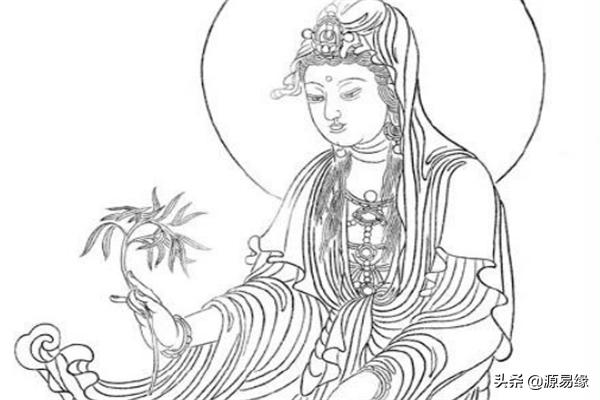 降黄眉童儿，弥勒佛写了个禁字，收红孩儿，观音菩萨写的又是啥？