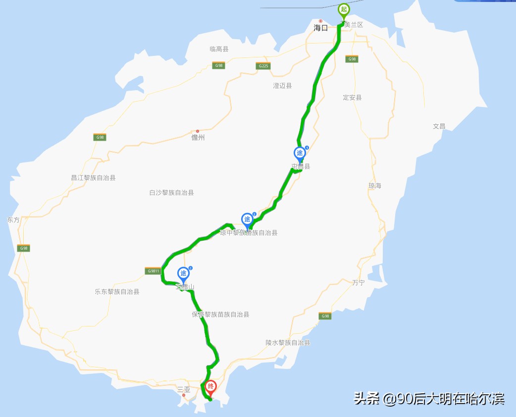 徒步去海南攻略,海南徒步环岛旅游攻略