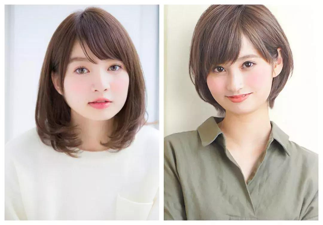 简单而又显脸小的发型,遮住大脸显脸小的发型