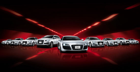 奥迪双钻发展史,奥迪车标发展史