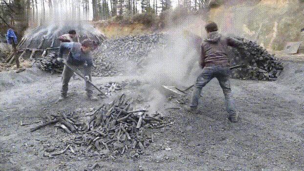 木炭机器的制作全过程,木炭的制造