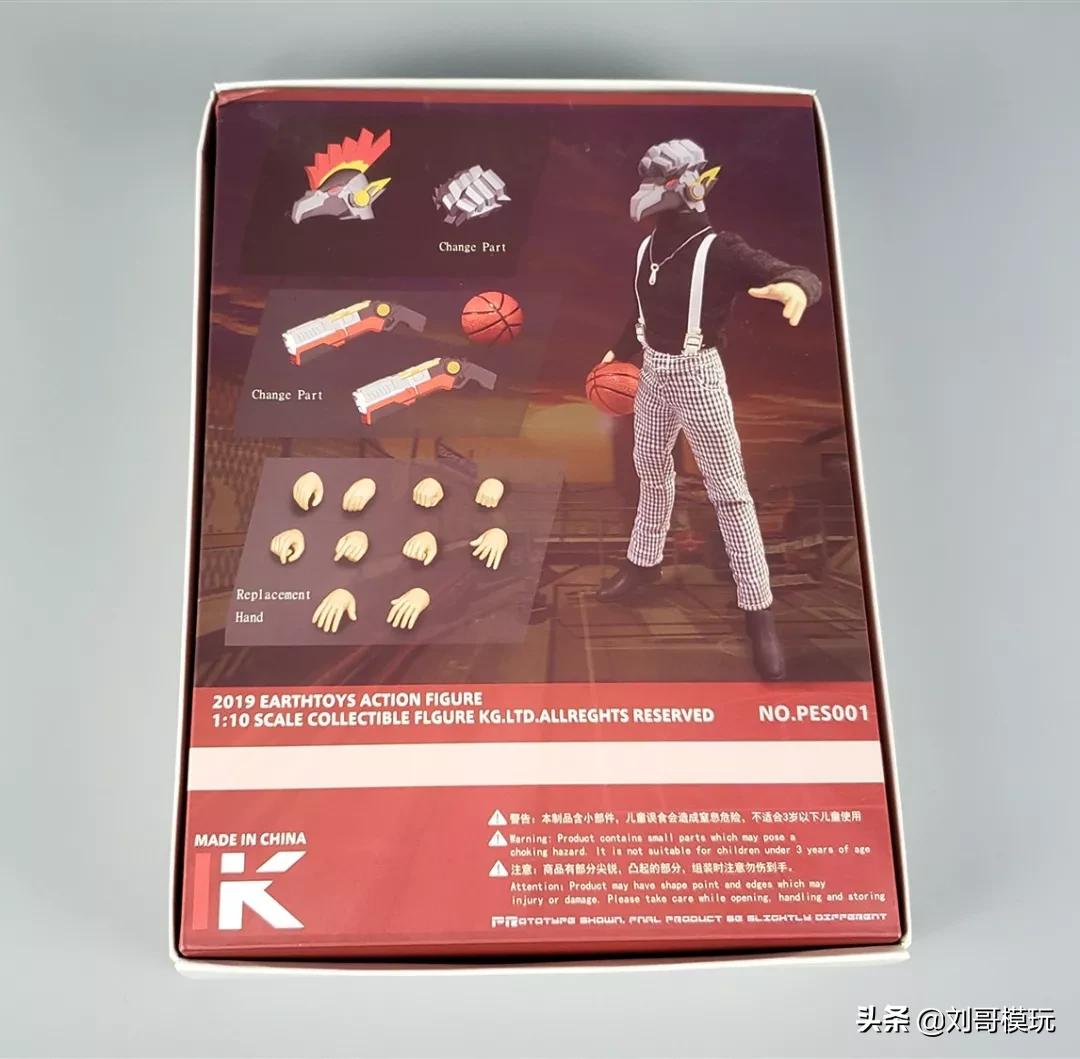 篮球可动人偶手办,篮球侠k先生手办开箱