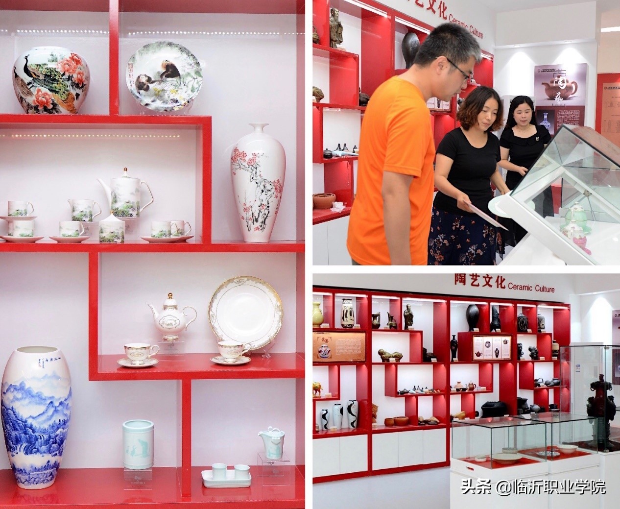 我校举行银凤陶瓷作品捐赠收藏仪式