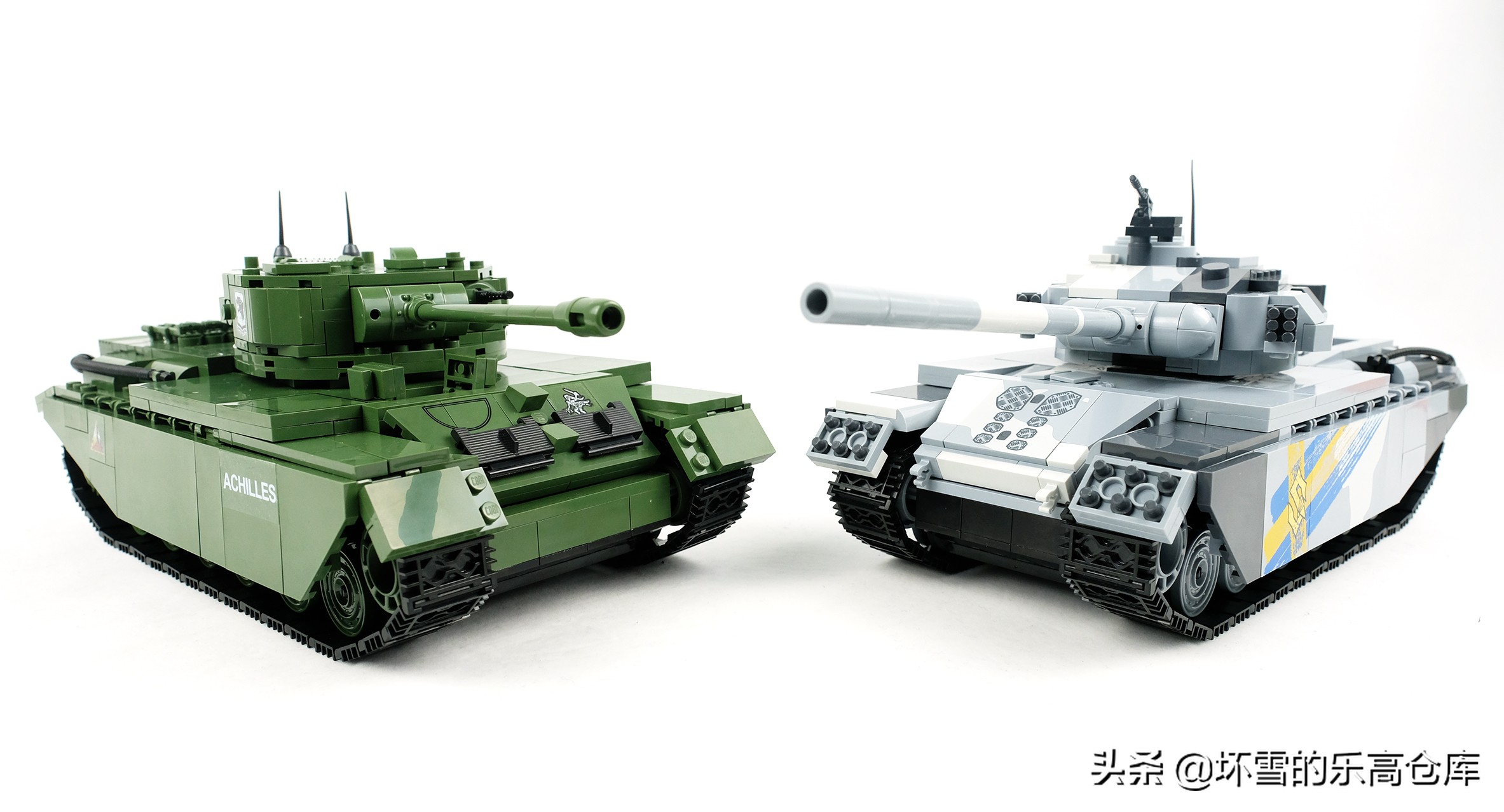 车可以吃胖，红茶不能洒：cobi积木百夫长mk1图文测评