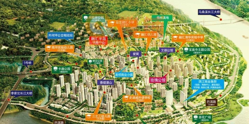 重庆主城区最差的区,重庆的巴南区有发展吗