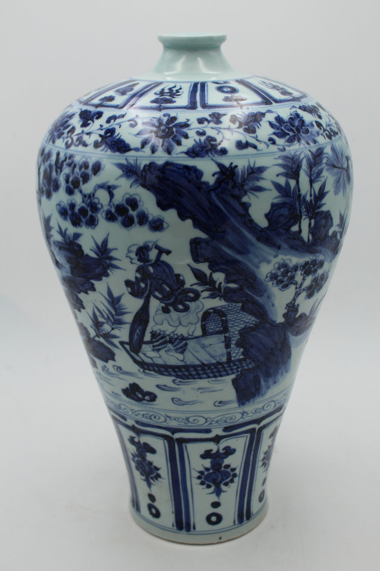 天价青花瓷梅瓶价格,天价元青花是真的吗