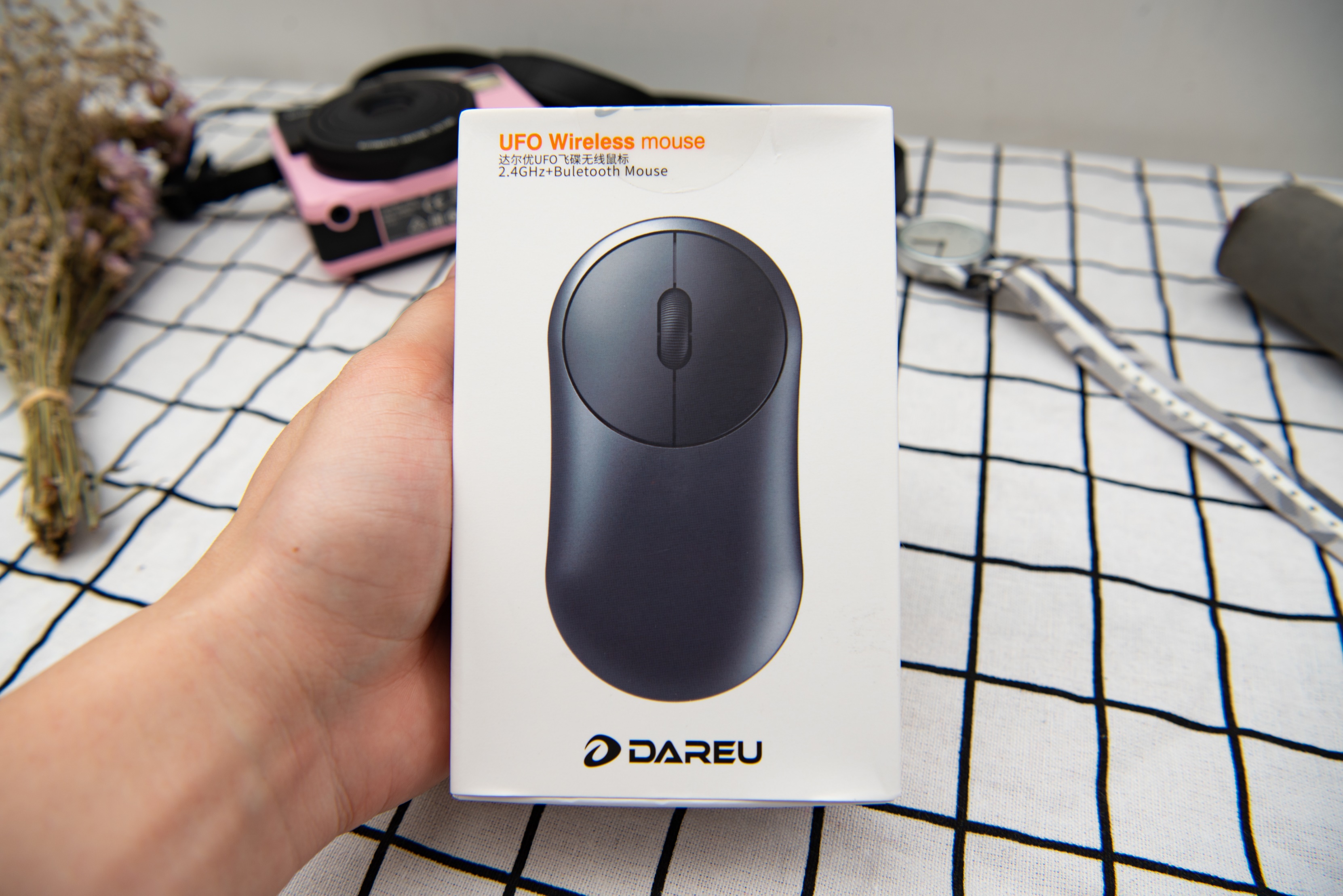 达尔优ufo双模蓝牙鼠标,达尔优ufo鼠标