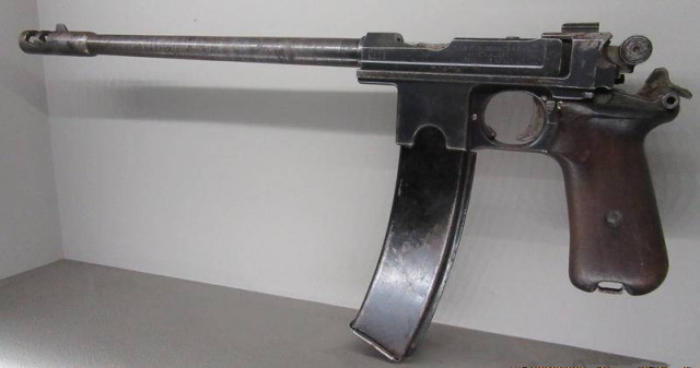 伯格曼3a手枪,伯格曼1型自动手枪