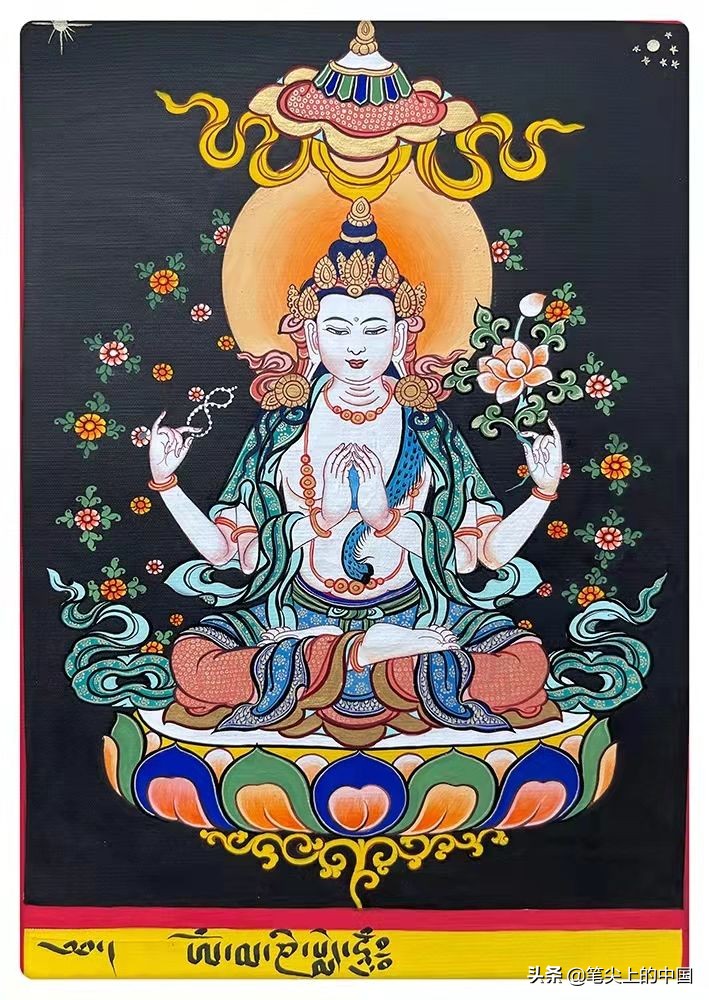 笔尖上的中国——当代艺术家唐卡传承人维玛扎西