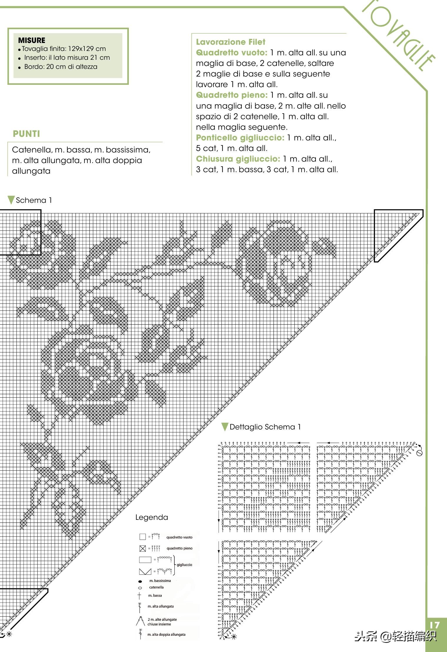 蕾丝钩织桌垫,防水防油蕾丝桌垫