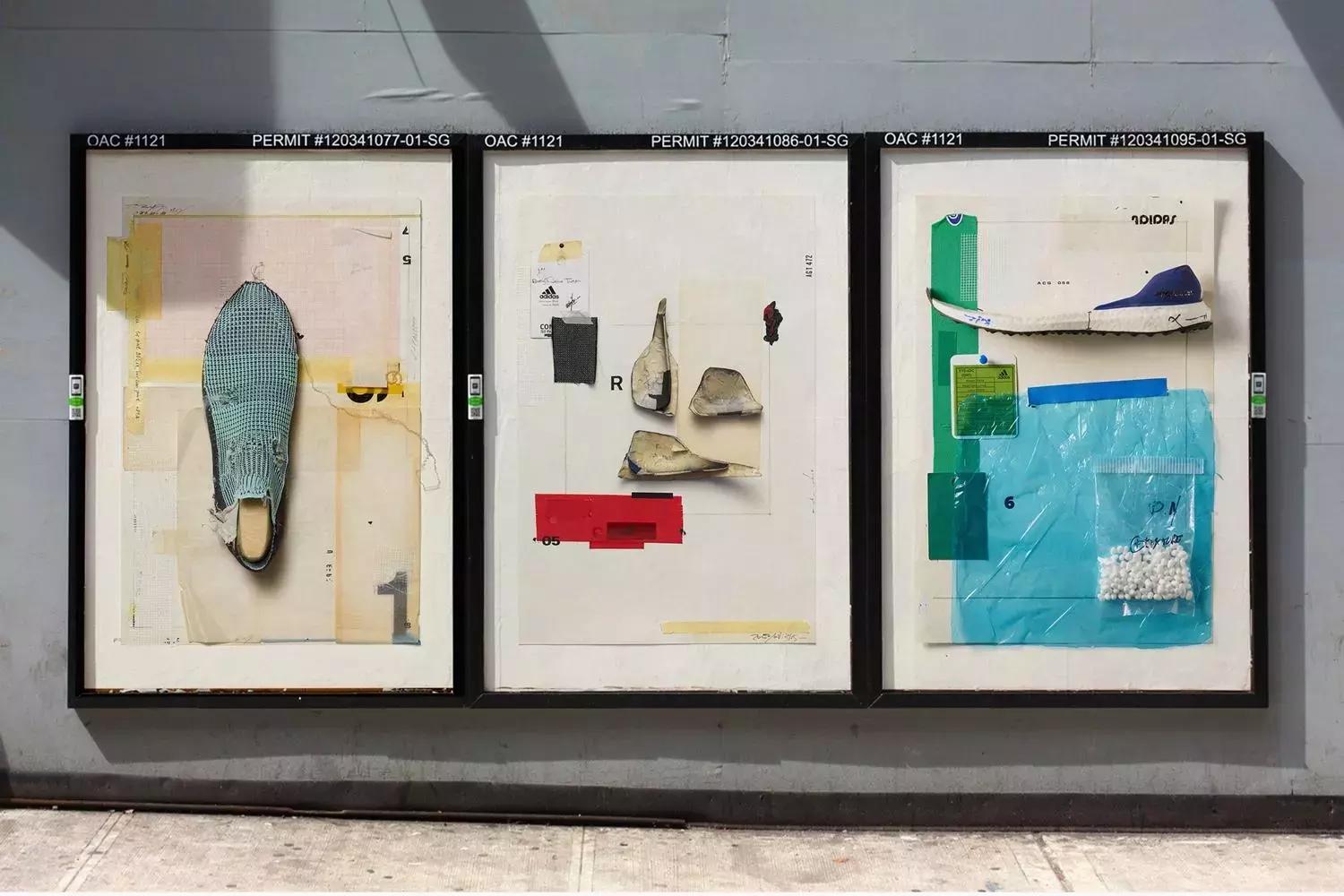 捡破烂的阿迪,阿迪达斯海报图片