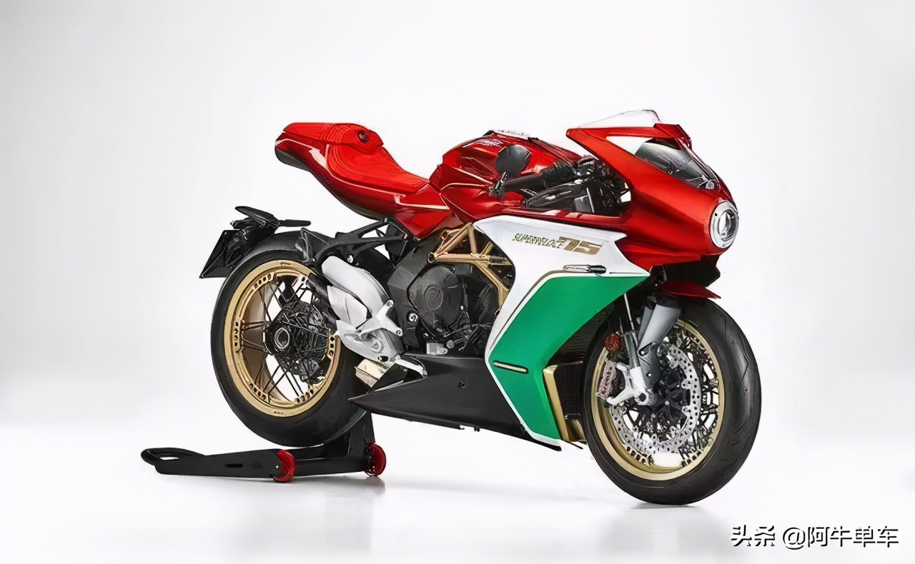 mv发布最新摩托车,75周年限量版摩托车