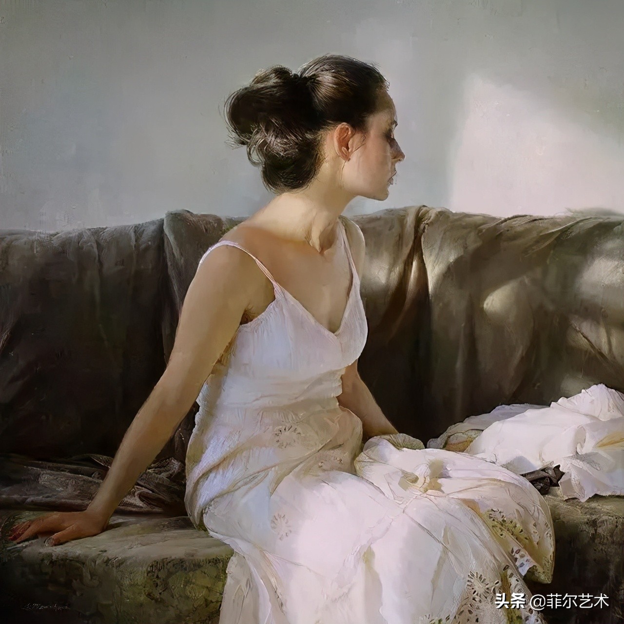 一组超性感的俄罗斯人体油画作品,每一幅都让*欲人**罢不能