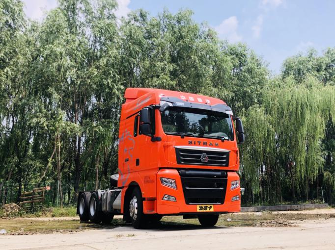 重汽汕德卡g7h燃气多少钱,中国重汽汕德卡g7s610马力牵引车