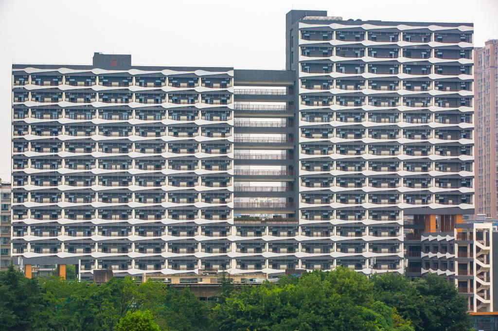 总建筑面积6.59万平！四川又一豪华大学宿舍震撼来袭