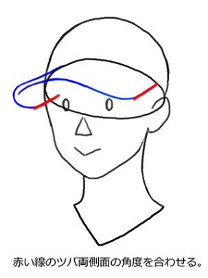 画帽子教程鸭嘴帽,帽子有帽舌怎么画又简单又好看
