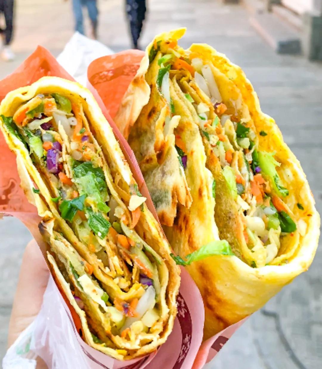 正宗老字号饼店,济南18年网红饼