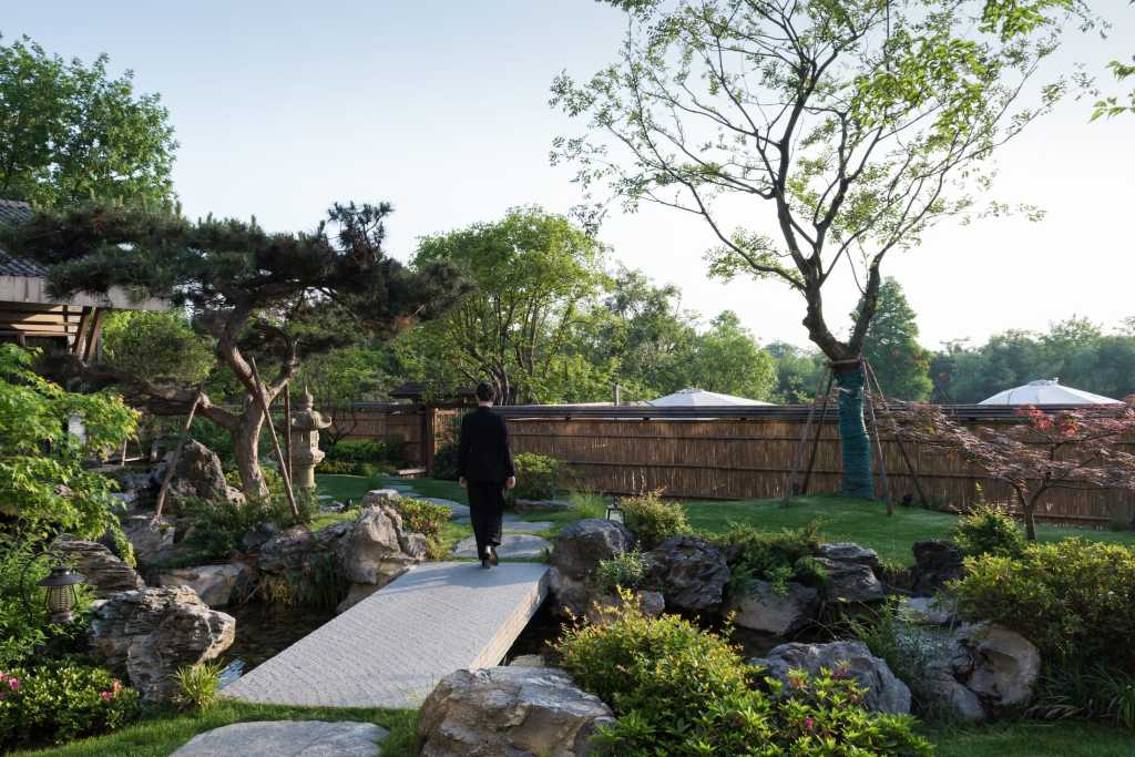 西溪里禅意庭院效果图,西溪湿地新荣记会所