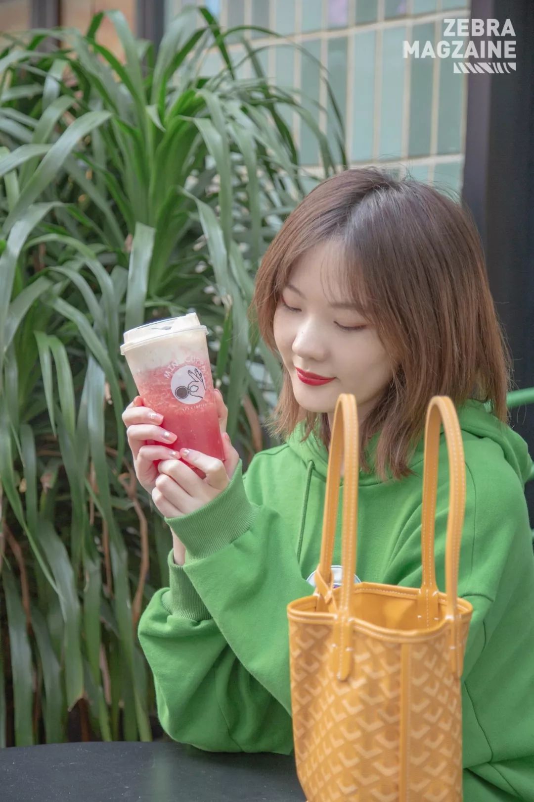 魔都首杯OK茶，低卡高颜，我可以