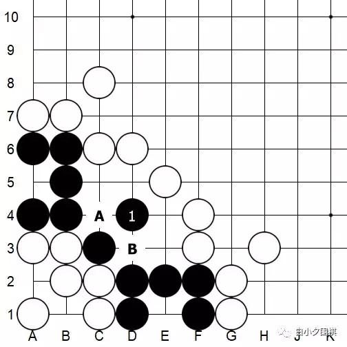围棋30分钟入门教程,围棋边角虎的运用
