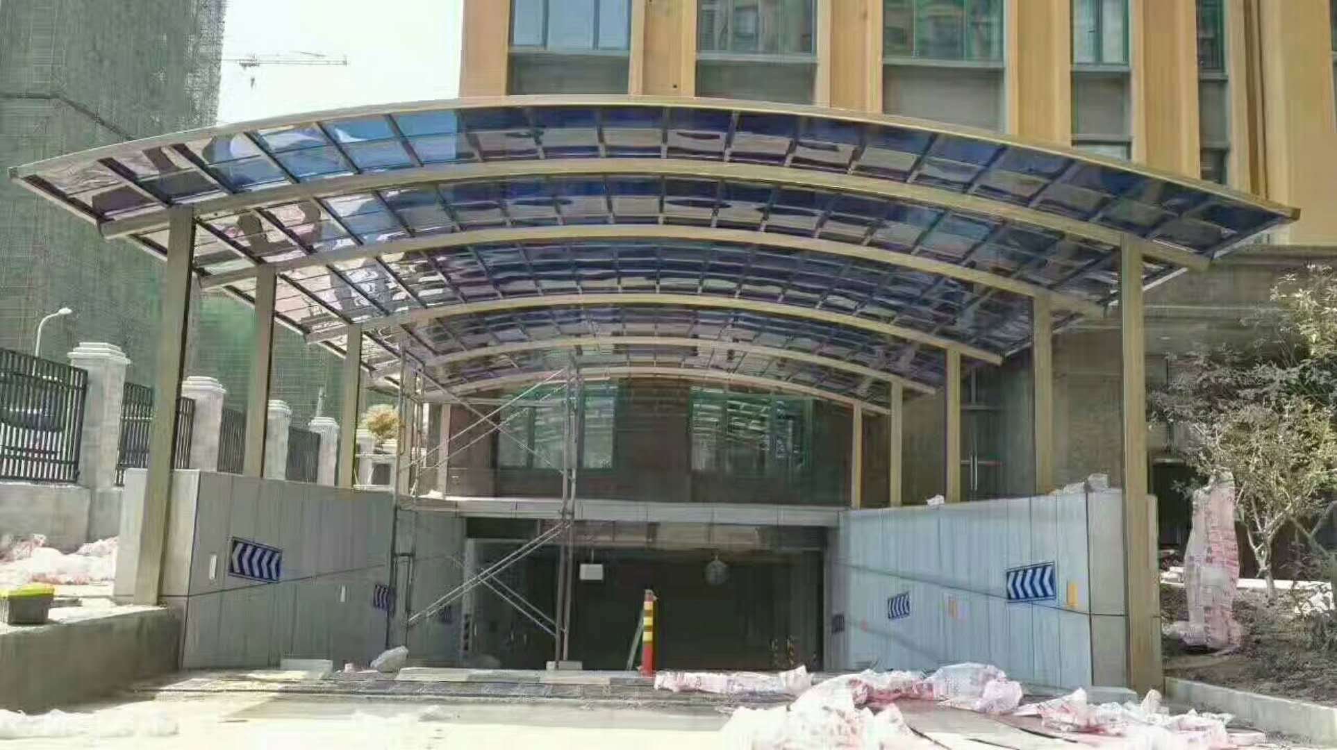 车棚怎么搭建即便宜又方便,搭建车棚样式