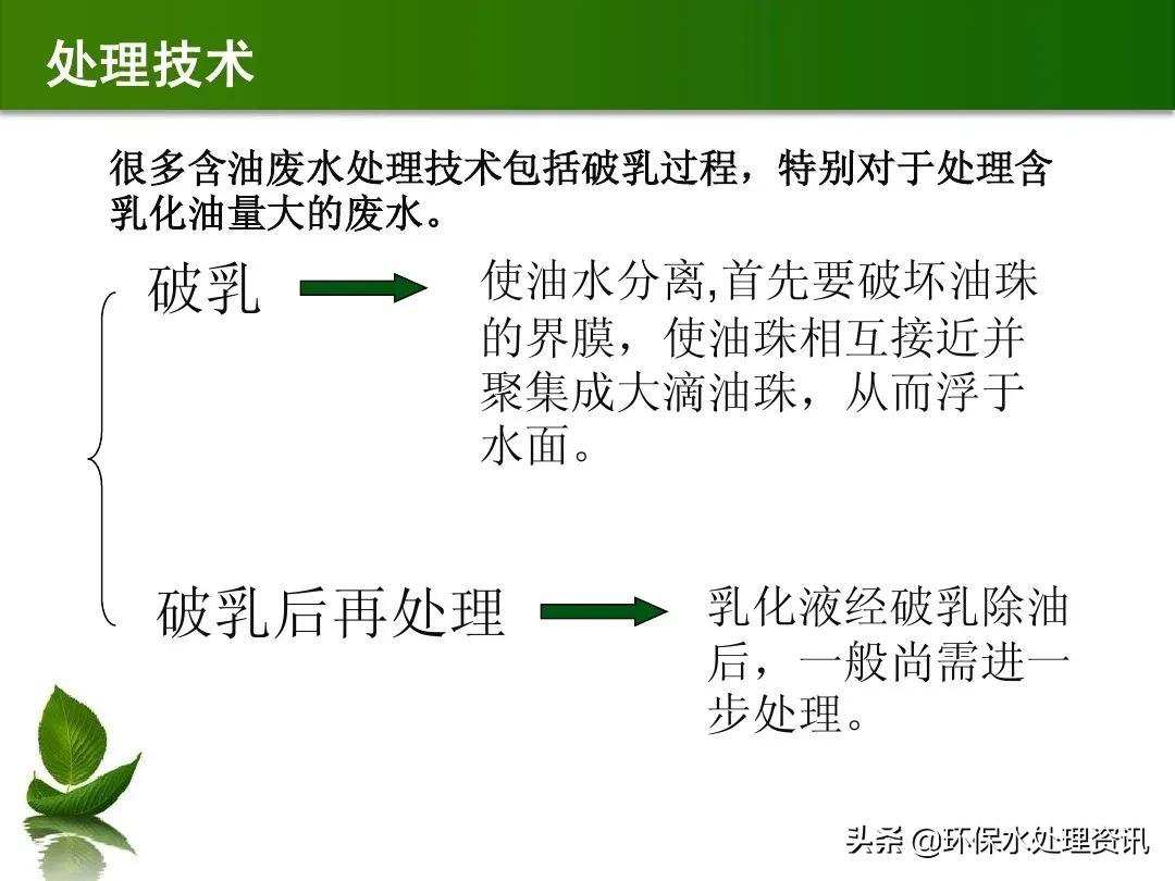 含油废水的水处理技术,含油废水初级处理方法