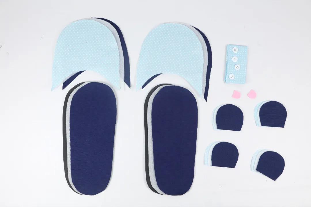 自制布艺拖鞋的做法,怎么做最简单而漂亮的小拖鞋