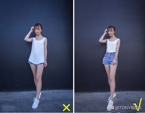 拍大长腿照技巧经验分享,拍长腿教程视频