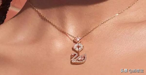 黑转粉系列,施华洛世奇粉钻天鹅专柜