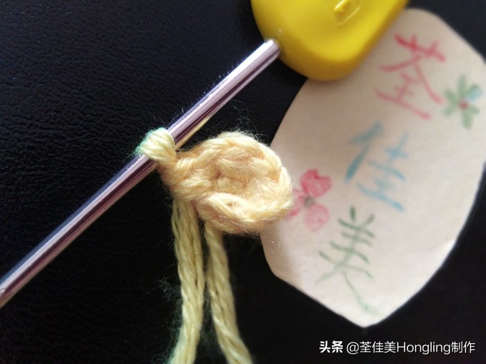 马蹄莲花的钩织教程,马蹄莲宽叶子的钩织教程