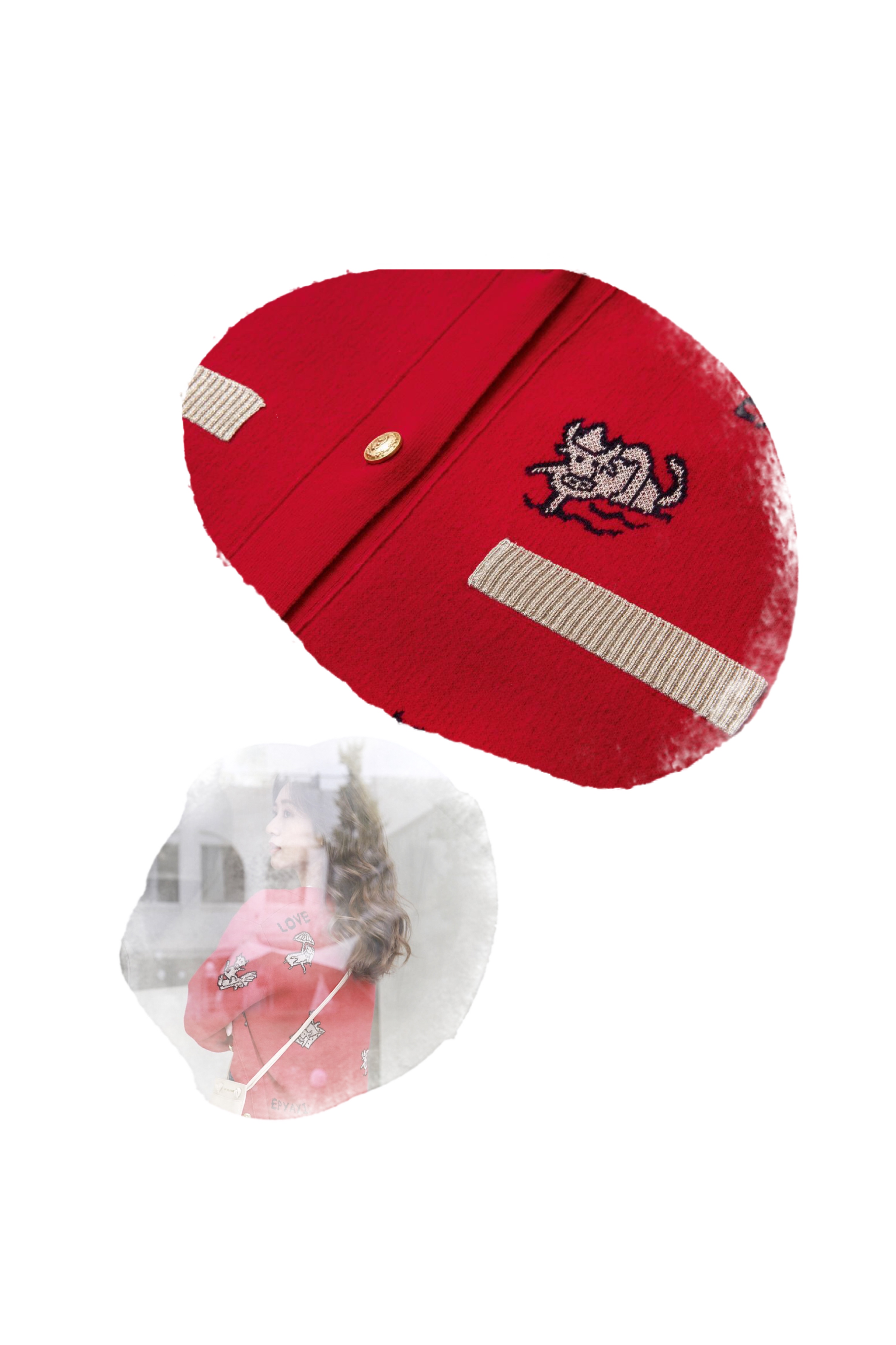 要火的“度假牛”有点萌!牛年小包好俏皮,高性价比雅莹真心爱了