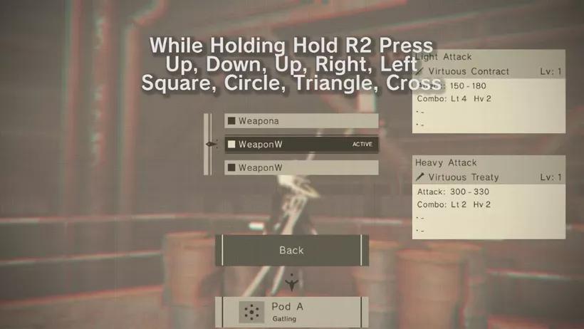 尼尔机械纪元的一些基本操作,尼尔机械纪元开头通关教程