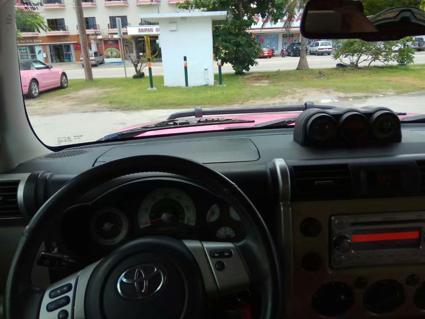 开着fj酷路泽旅行,开着房车环岛游