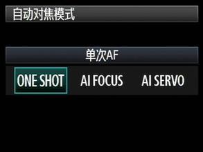 自动对焦模式实时模式和快速模式,单反相机入门全自动对焦基础教学