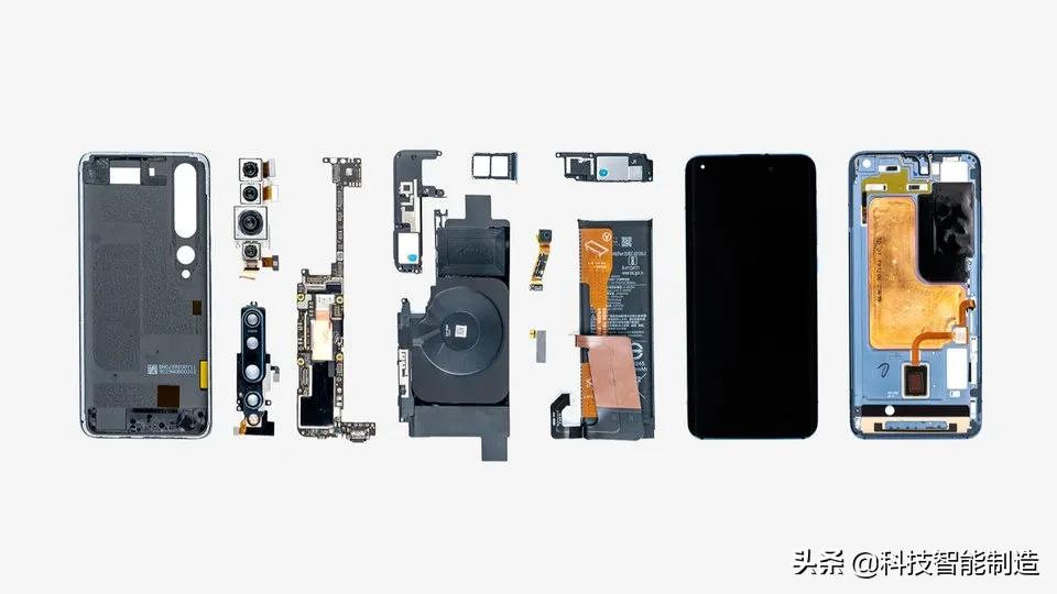 小米10pro内部构造拆解,小米10pro和小米10s内部拆解区别