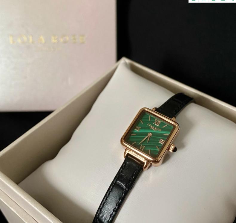 lolarose手表什么档次,复古小绿表lolarose手表测评
