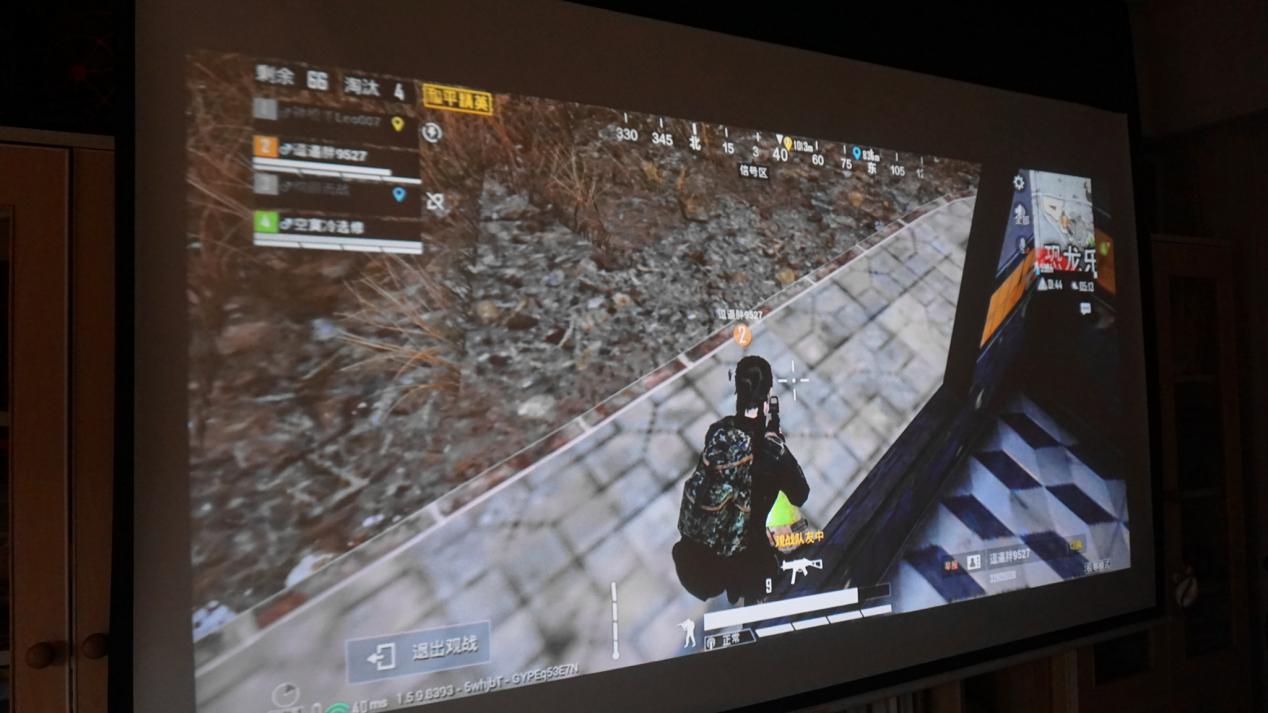 轰天炮投影仪a1ws投影效果怎么样,轰天炮智能投影