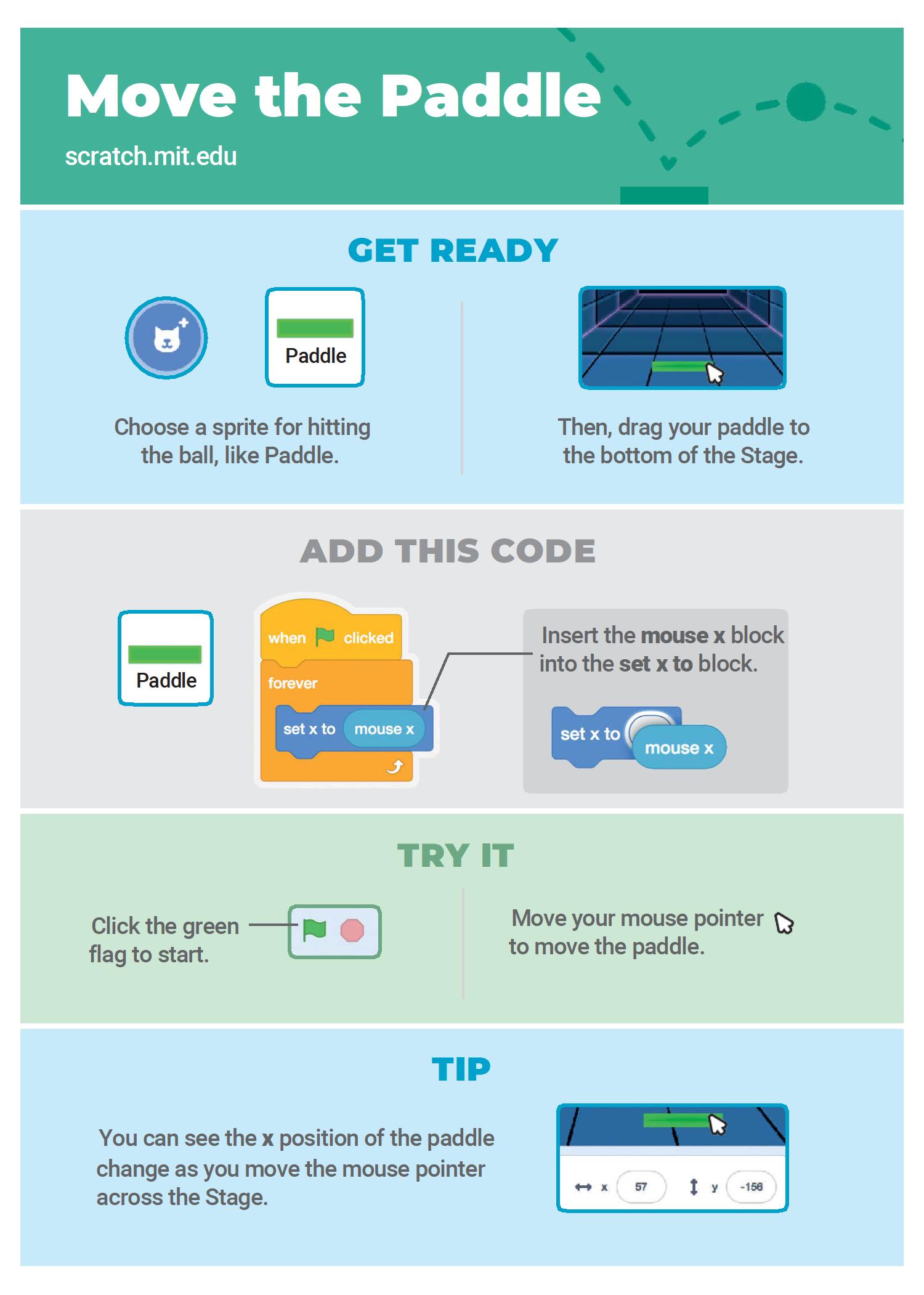 scratch乒乓球游戏教程,scratch编程教程弹球小游戏