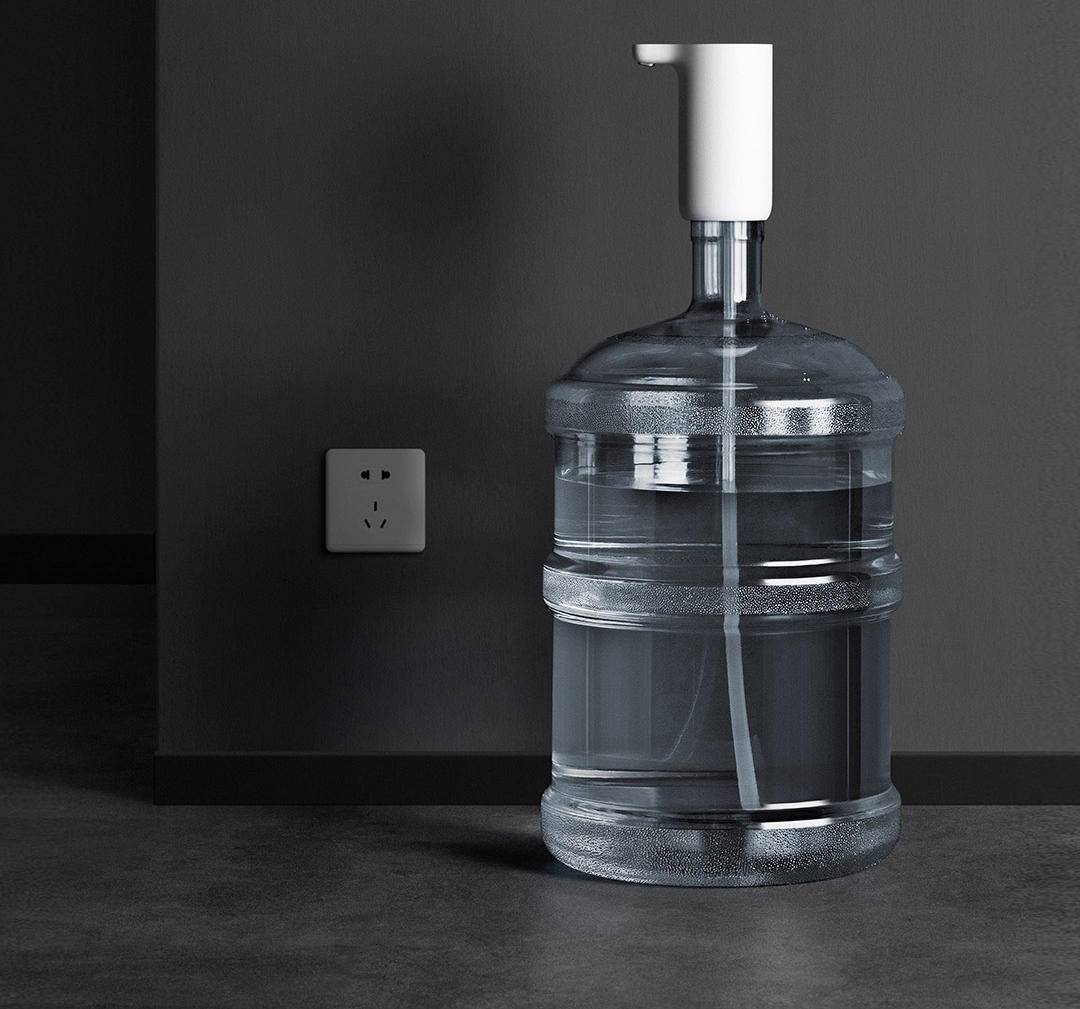 插电式桶装水上水器,高颜值自动上水器桶装水